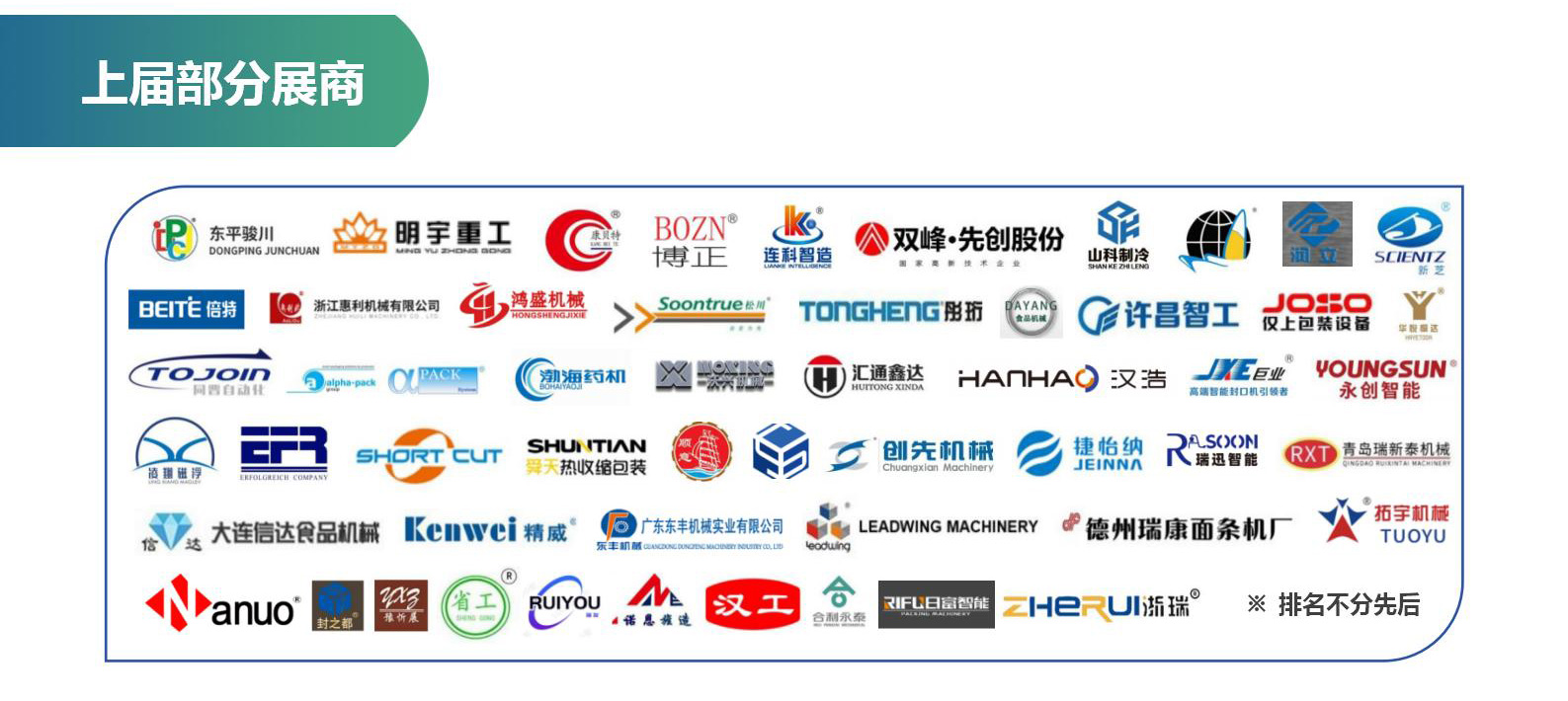 藍博食品機械展